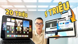 Vinh Xô | chiếc tablet 5 triệu này “làm được” nhiều hơn cả iPad Pro của mình?