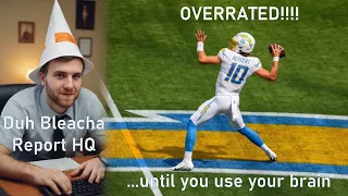 Justin Herbert Disrespected... AGAIN! - Los Angeles Chargers (same as the Jaguars Trevor Lawrence)
