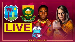 🔴 LIVE | West Indies Women v South Africa Women | 4th CG Insurance ODI