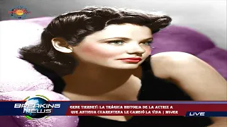 Gene Tierney: La trágica historia de la actriz a  que antigua cuarentena le cambió la vida | Mujer