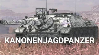 САМАЯ НЕЗАМЕТНАЯ ПТ-САУ НА УРОВНЕ - KANONENJAGDPANZER 105 | TANKS BLITZ  НОЧНОЙ СТРИМ