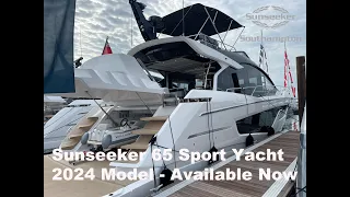 2024 Sunseeker 65 Sport Yacht - Brand New Full Walk-Thru Tour - Available Now