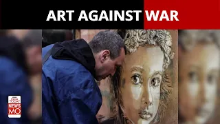 Ukraine Russia War: French Artist C215 Sprays 'Symbols Of Support' Amidst Kyiv's War-Ravaged Streets