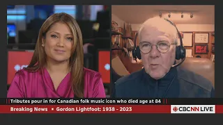 Canadian singer-songwriter Murray McLauchlan remembers his friend - legend Gordon Lightfoot: