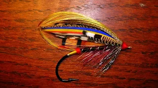 Coronavirus got you down? Weekend Fly Tying Stream #withme: Black Doctor Classic Salmon Fly pt. 2