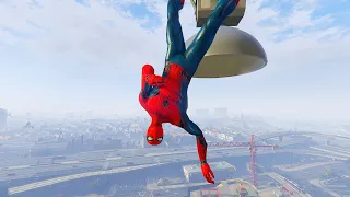 GTA 5 SPIDERMAN Ragdolls Jumps/Falls Compilation ep.28 (Euphoria physics Funny Moments)