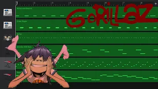 Gorillaz - DARE on iPad (GarageBand)