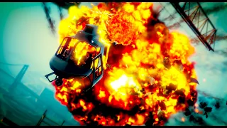 GTA V - EXPLOSIONS [Slow motion] #7