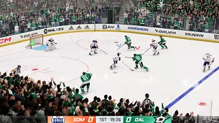 NHL 23 - Edmonton Oilers vs Dallas Stars - Gameplay (PS5 UHD) [4K60FPS]