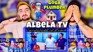 Albela Tv Goga Pasroori became a plumber by profession and Saleem Albela is Customer @reacthub
