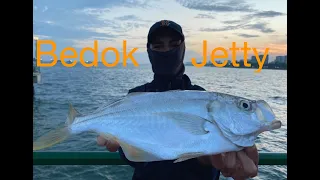 False Trevally | Catch and Cook | Fishing At Bedok Jetty