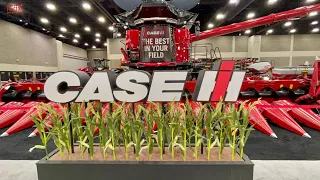 CASE IH AF11 Combine at the 2024 National Farm Machinery Show
