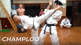 Diving into Okinawa's finest UECHI-RYU Karate with the legendary Karateka: KIYOHIDE SHINJO