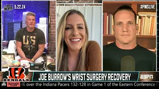 Update on Joe Burrow's wrist rehab, Tee Higgins' contract & more! 🐯 | The Pat McAfee Show
