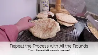 How to Make Pita Bread from Scratch on the Baking Steel