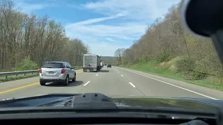 Stuck Behind OVERSIZED LOAD In OHIO