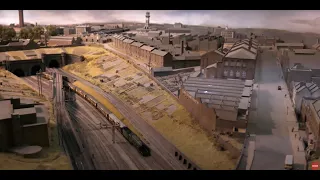 Incredible Copenhagen Fields model railway layout