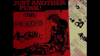 The Attacked/The Spiky Joys - Just Another Punk! LP (1997 Japan)