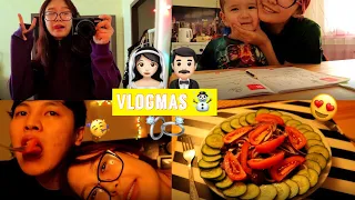 #vlogmas2019 || МЫ ПОДАЛИ ЗАЯВЛЕНИЕ В ЗАГС || жарим мясо