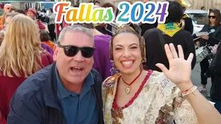 Empiezan las FALLAS 2024😍 Acto de bienvenida en la diputación Valenciana