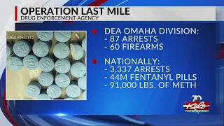 44 million fentanyl pills found as part of Drug Enforcement Administration's Operation Last Mile