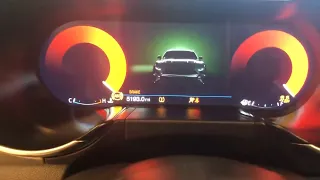 2019 Mustang Bullitt Speedometer cluster digital #ford #fordmustang