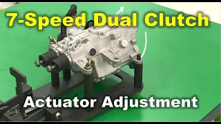 How to Adjust the 7 Speed DCT Clutch Actuator - Hyundai and KIA Dual Clutch Transmission