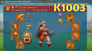 Insane WoW in K1003! Multiple Blackwings | Papa Bouncing Double Rallies on Base | Lordsmobile