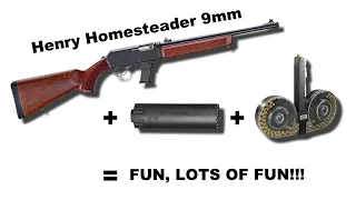 Henry Rifles Homesteader 9mm - Nostalgia Overload!
