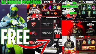 How to get ALL PROMOTION CODES + RARE OPERATORS in MW3/Warzone