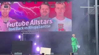 YouTube Allstars jalkapallo, Roni Back VS NikojaSanttu Seinäjoki 2023