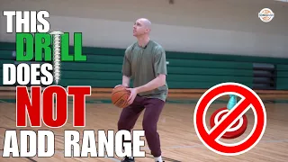 How to Shoot a Basketball:  This Drill Does NOT Add Range