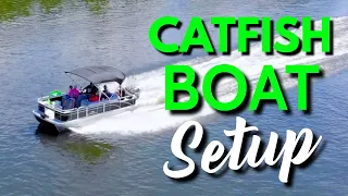 I turned this boat into a catfishing machine! Catfish Boat Setup