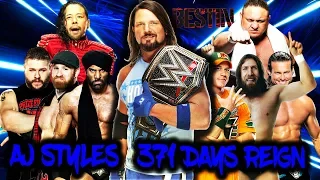 WWE l Aj Styles 371 Days WWE Championship Reign l Mega Mashup