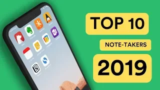 Top 10 Best Note Taking Apps for 2019