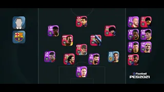 Matchday with Barcelona🔥...⚽Pes 2021 Mobile⚽