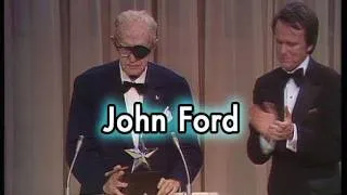 John Ford Accepts the First AFI Life Achievement Award in 1973