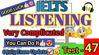 NEW IELTS Listening Practice Test 2023 With Answers Very Complicated 🤔😮 Please Do it Exam Level 47