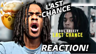 YALL SLEEP! Jdot Breezy - Last Chance (Official Music Video) REACTION