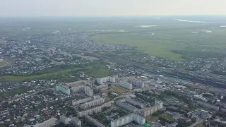 Новоалтайск с высоты 400м (17.07.2019)