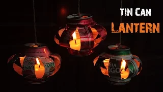How to Create TIN-CAN LANTERNS - Easy-to-Make - Just5mins