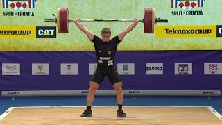 European Weightlifting Championships 2017 Men Senior 85 kg B