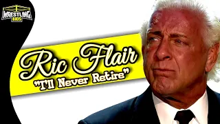 "I'll Never Retire" - The Story of Ric Flair's Final WWE Match