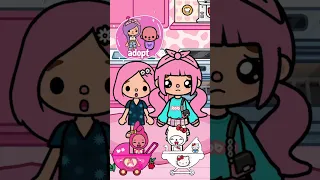 Albino Girl Becomes Hello Kitty with My Melody and Kuromi | Toca Life Story