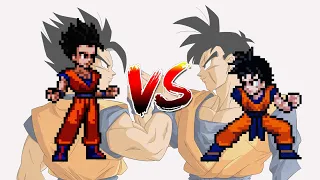 Gohan VS Future Gohan