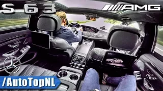 2018 Mercedes-AMG S63 PASSENGER POV on AUTOBAHN by AutoTopNL