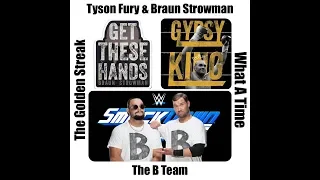 TYSON FURY & BRAUN STROWMAN vs THE B TEAM on Smackdown - Live Fan Experience from Manchester Arena