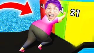 Can We Get HUGE In FAT PUSHER!!? (JUSTIN GETS EXTRA THICC!!)