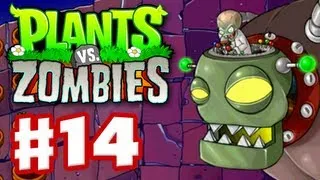 Plants vs Zombies - Gameplay Walkthrough Part 14 - World 5 Boss Fight (HD)