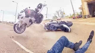 Hectic Road Bike Fails, Crashes & Motorcycle Mishaps